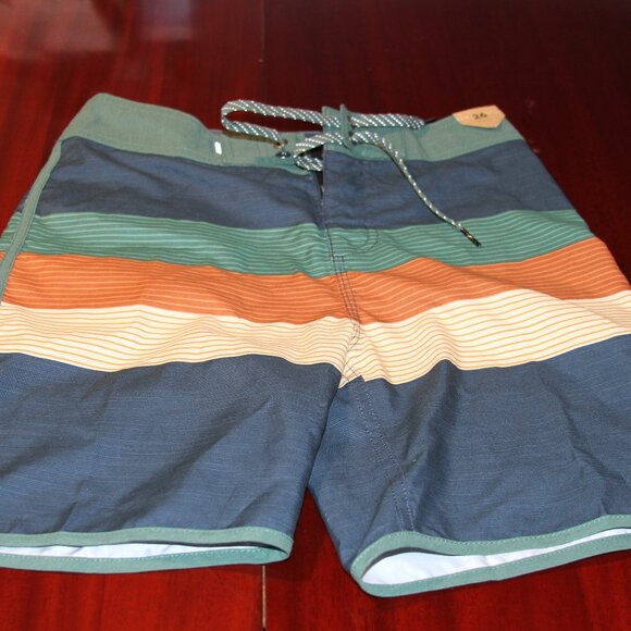 Quiksilver Other - Boys Brand New Quick Silver Green/multicolor Board Shorts - Size 26/12